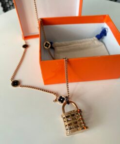 Lock Chain Necklace