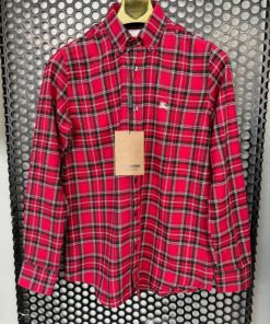 Minimalist Fashion Red Shirt