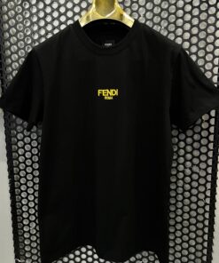 Black Jersey Cotton T-shirt