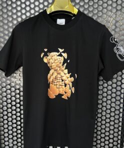 Minimalist Teddy Toy Cotton T-shirt