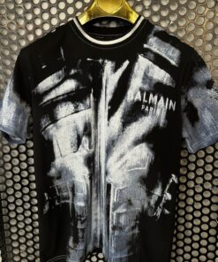Balmain Art Modern Fashion T-shirt