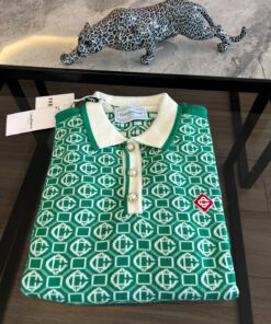 Casablanca Fashion Tennis Polo Tshirt