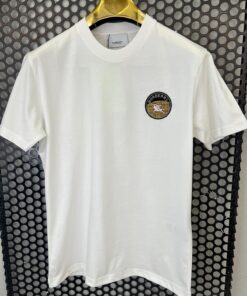 Burberry Fashion White Cotton T-shirt