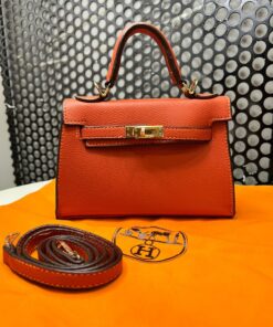 High-fashion Designer Inspired Leather Shoulder Bag