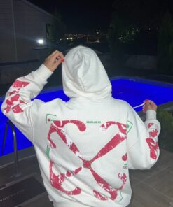 Off White Art Fashion Design Hoodie