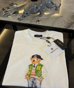 Polo Ralph Lauren White Teddy T-shirt