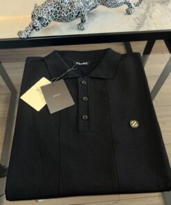Premium Fashion Zegna Regular Black Polo Tshirt