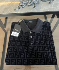 Luxury Fashion Logo Polo T-shirt
