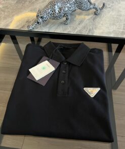 Classic Fashion Black Polo T-shirt