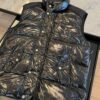 Palm Black Puffer Vest
