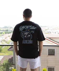 Off White Black Oversize Abloh T-shirt