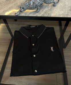 Private Collection Logo Detail Black Shirt