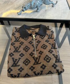 LV Polo Knitwear Knitting Sweatshirt