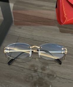 Cartier Premium Quality With Blue Sunglasses