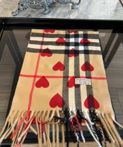 Luxury %100 Cashmere Love Scarf
