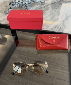 Panthere Gold Detail Luxury Sunglasses