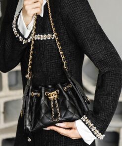 Premium Leather  C25 Small Capitone Bag