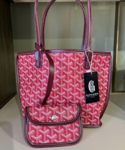 Goyard Anjou Mini Bag & Wallet