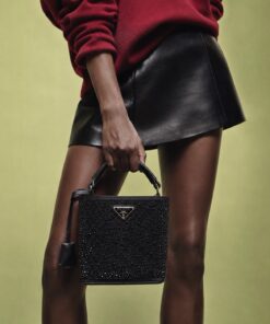Prada Full Diamond Handbag