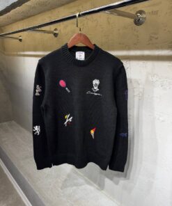 Casablanca Tennis Club Knit Sweater