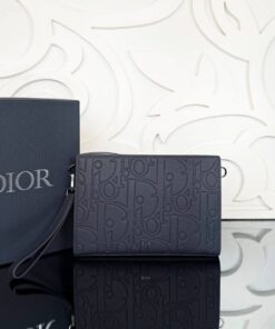 CD A5 Triangle Pouch %100 Leather + CD Box